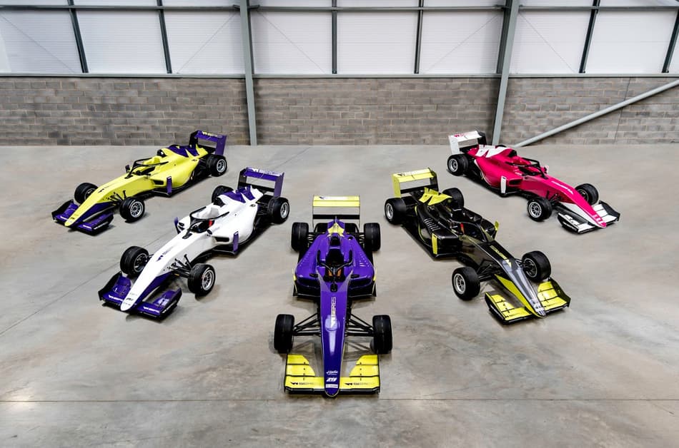 W Series revela as pinturas dos carros de 2019