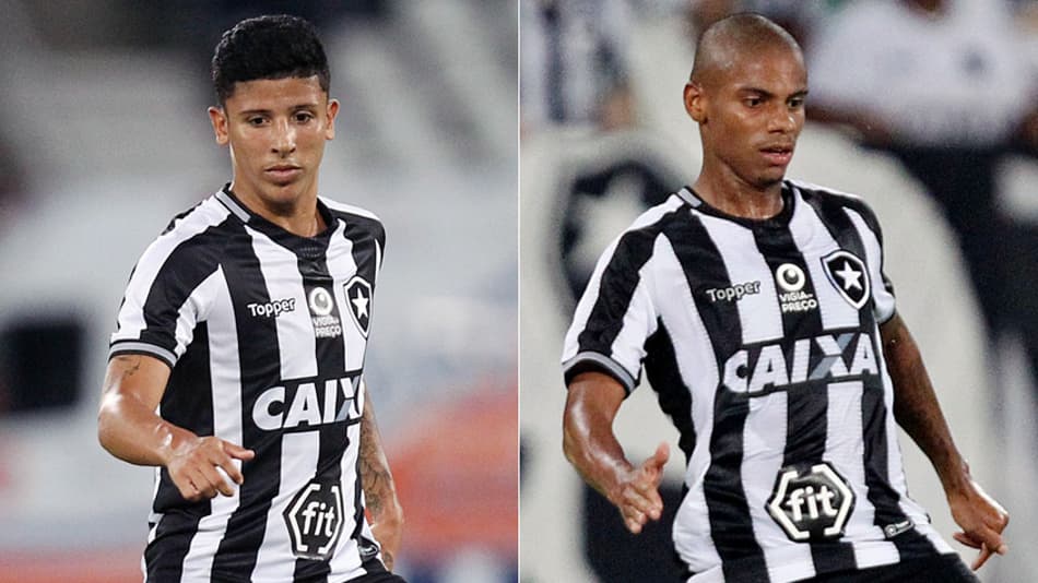 Botafogo anuncia a renovação de contrato de Wenderson e Rickson