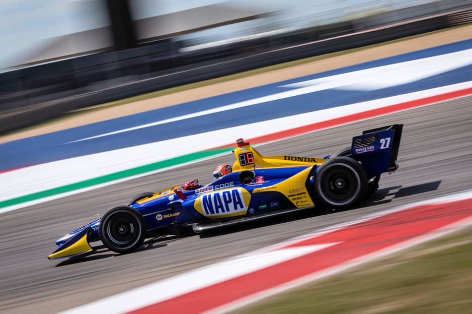 IndyCar Classic: Alexander Rossi lidera domínio da Honda no último treino no Circuito das Américas