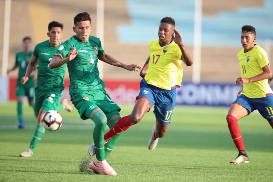Equador vence a Bolívia e assume a liderança do Grupo A do Sul-Americano Sub-17