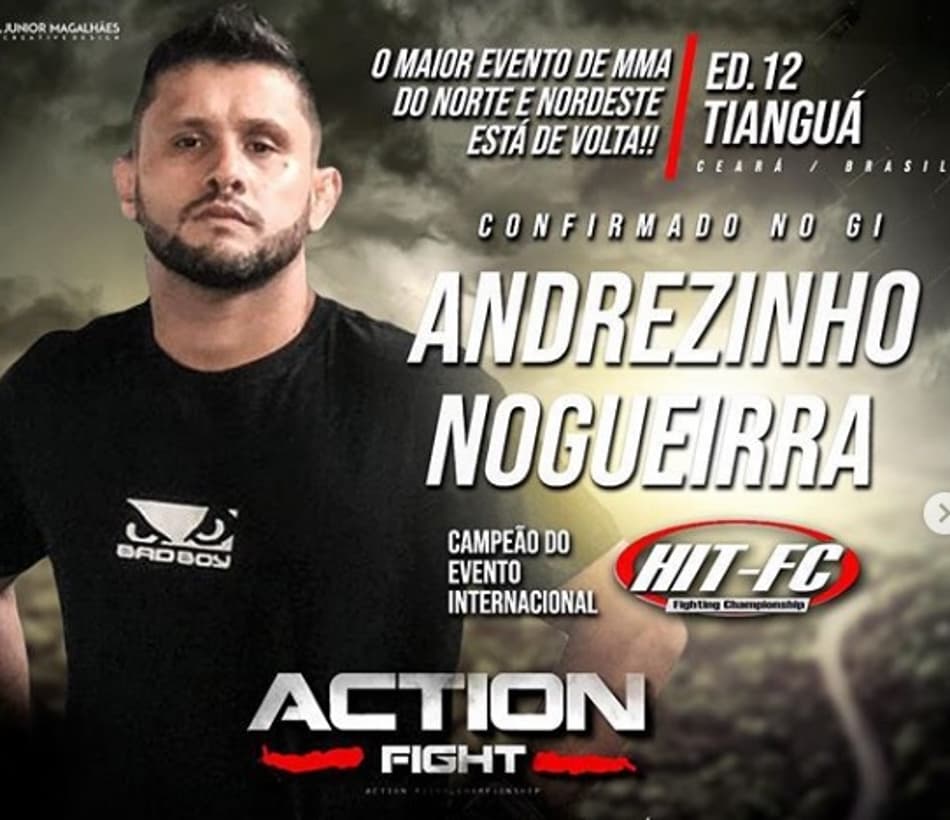 Action Fight 12 terá MMA, Kickboxing e Jiu-Jitsu sem quimono