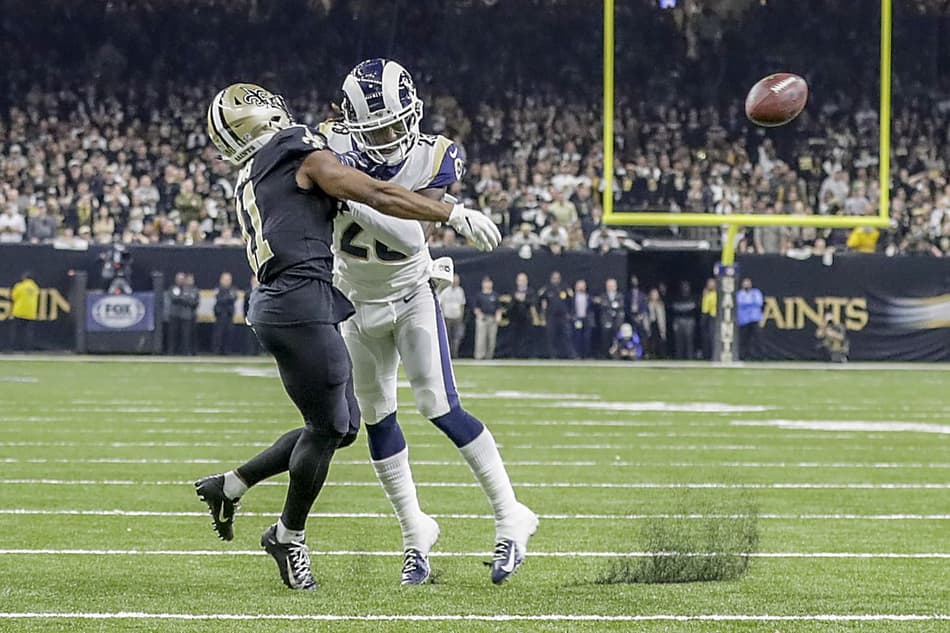 NFL aprova revisões em jogadas de interferência no passe