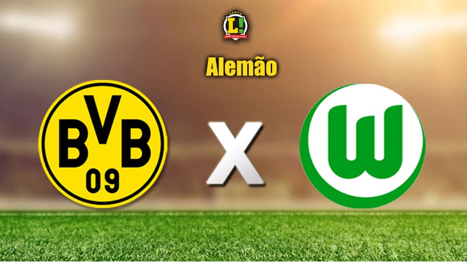 Na cola do Bayern, Borussia Dortmund recebe o Wolfsburg