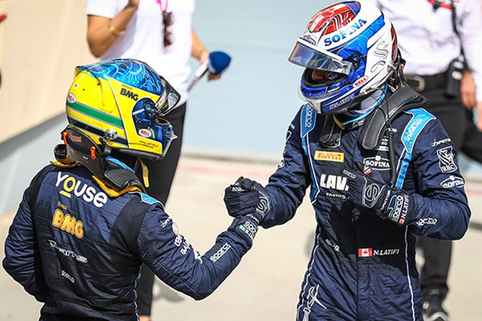 Sérgio Sette Câmara volta ao pódio da F2 em mais uma grande corrida