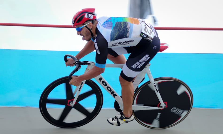 Kacio Freitas é tricampeão do Brasileiro de Ciclismo de Pista