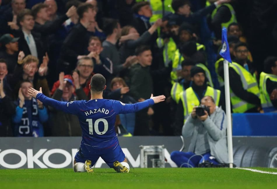 Hazard dá show, e Chelsea vence West Ham na Premier League
