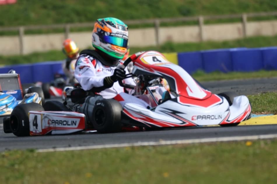 Ricardo Gracia valoriza evolução em sua estreia no Campeonato Francês de Kart