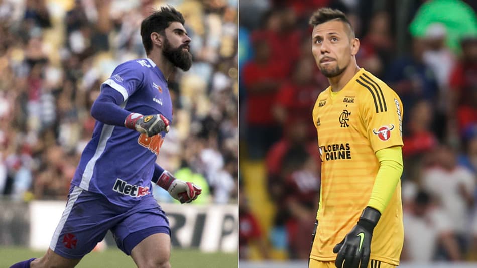 Em alta, Fernando Miguel e Diego Alves protegem Vasco e Flamengo