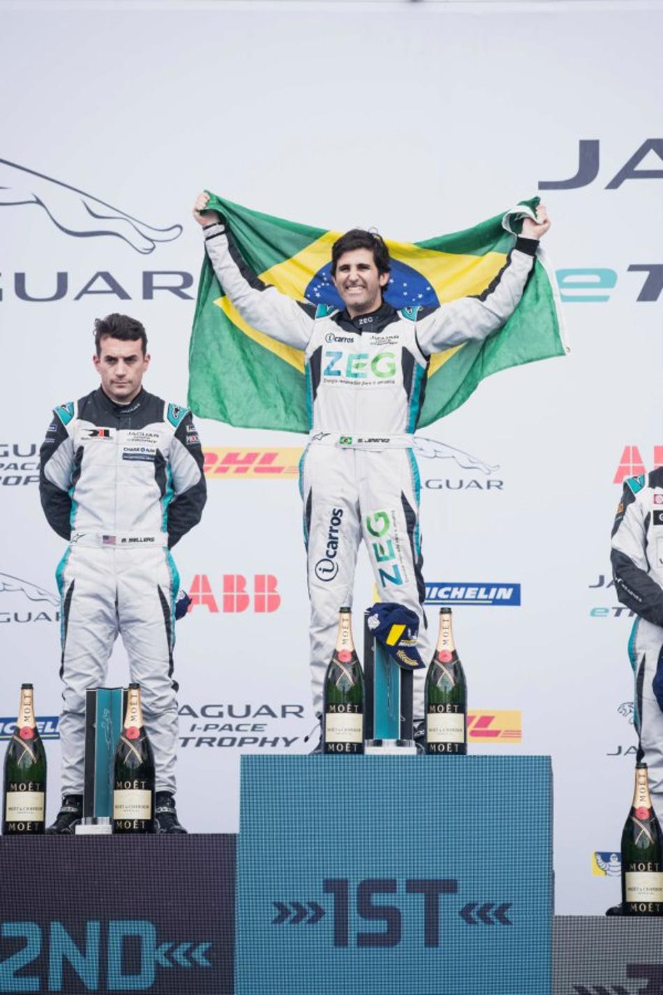 Sérgio Jimenez vence em Roma e assume liderança do Jaguar I-Pace e-TROPHY