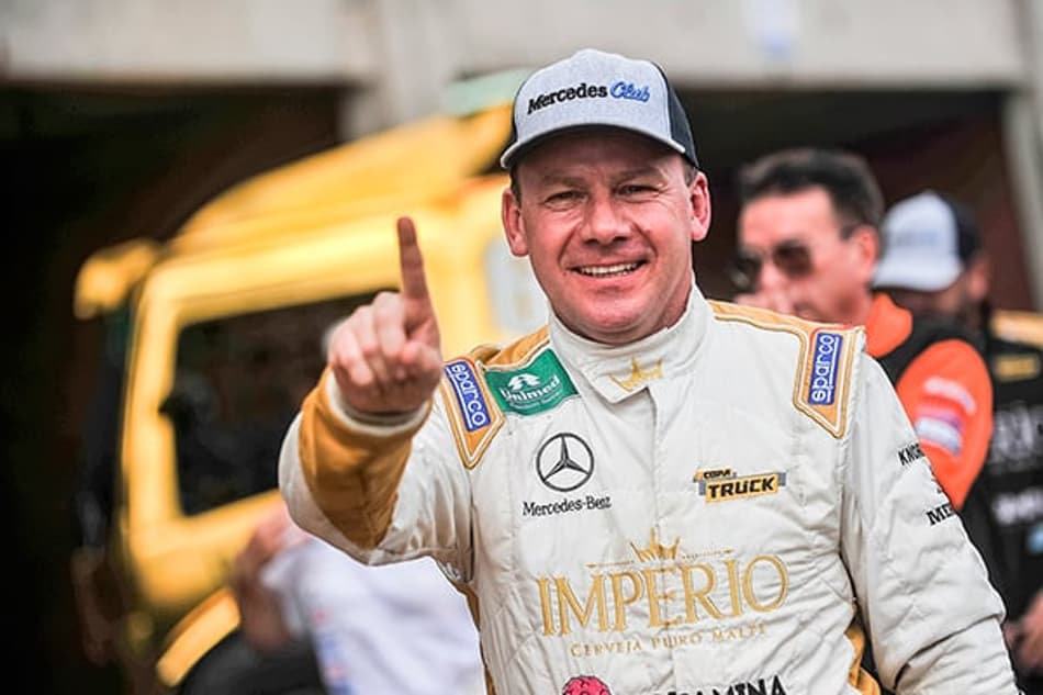 Copa Truck: Cirino crava a pole em Campo Grande em primeira fila da Mercedes-Benz