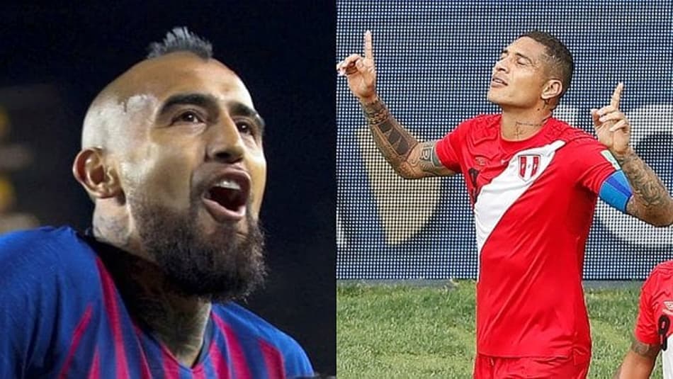 Com Paolo Guerrero e Vidal, imprensa argentina lista possíveis reforços para o futebol local