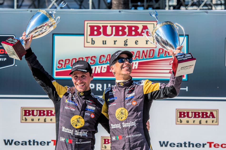 IMSA: Barbosa e Albuquerque vencem em Long Beach pela segunda vez. Derani e Nasr assumem liderança