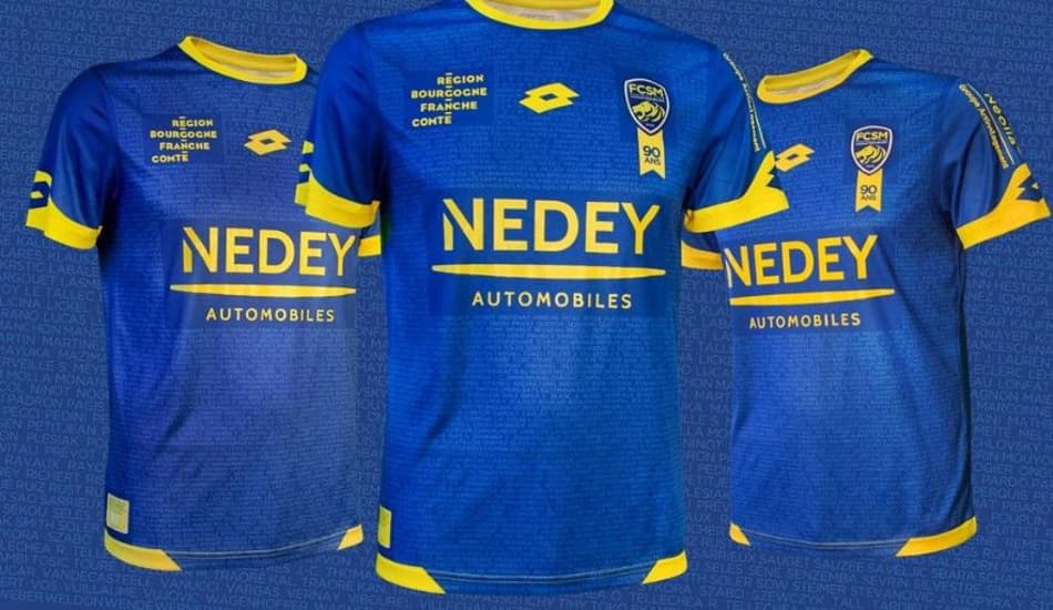 Clube francês põe 631 nomes em camisa para celebrar 90 anos de história