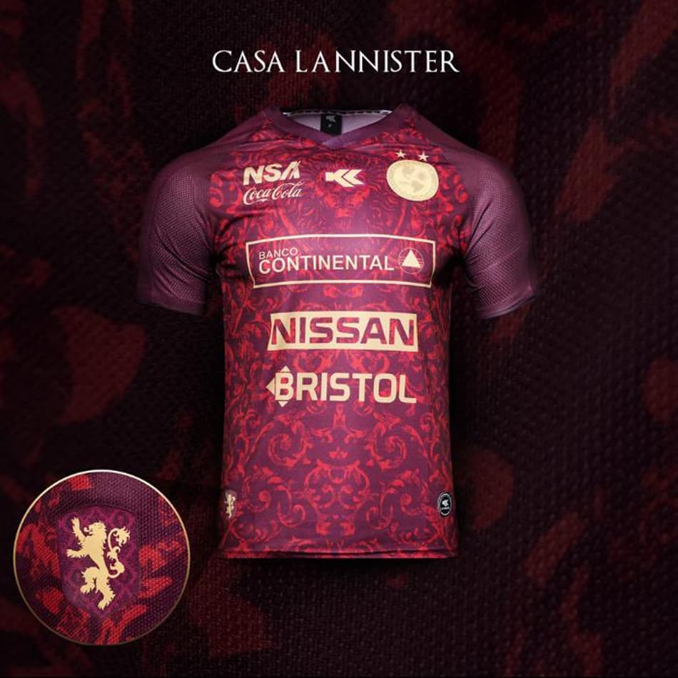 Clubes paraguaios ganham camisas inspiradas na série Game of Thrones