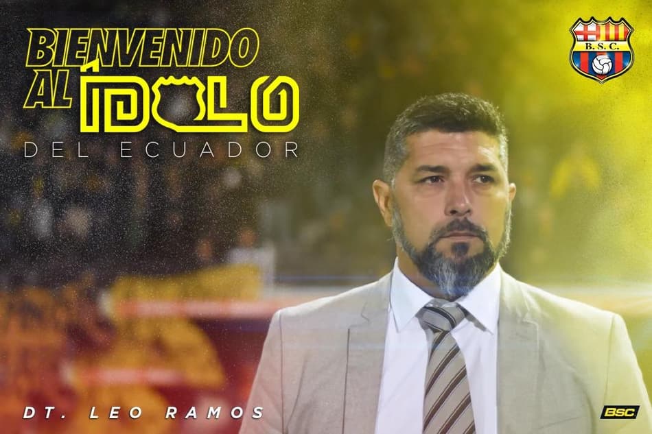 Barcelona de Guayaquil anuncia Leonardo Ramos como novo técnico
