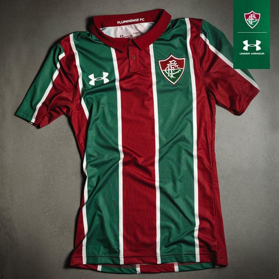 Após vazamento, Under Armour lança nova camisa titular do Fluminense
