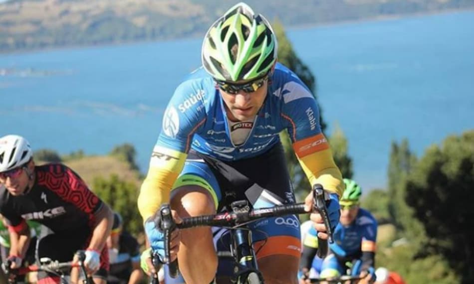 Cristian da Rosa mantém segundo lugar na Volta do Uruguai de ciclismo