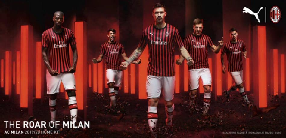 Página revela novo uniforme 1 do Milan; Lucas Paquetá é protagonista em foto