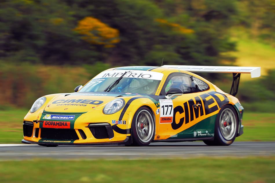 Porsche Cup: em Curitiba, Marcel Coletta faz recorde e é pole com o 4.0; Felipe Baptista sai na frente com o 3.8