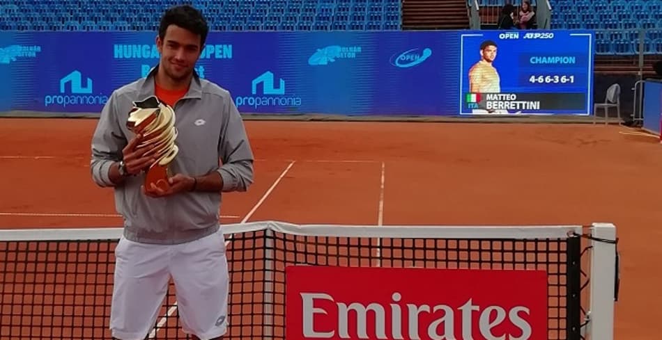 Berrettini evita 1° título de Krajinovic e levanta seu segundo ATP