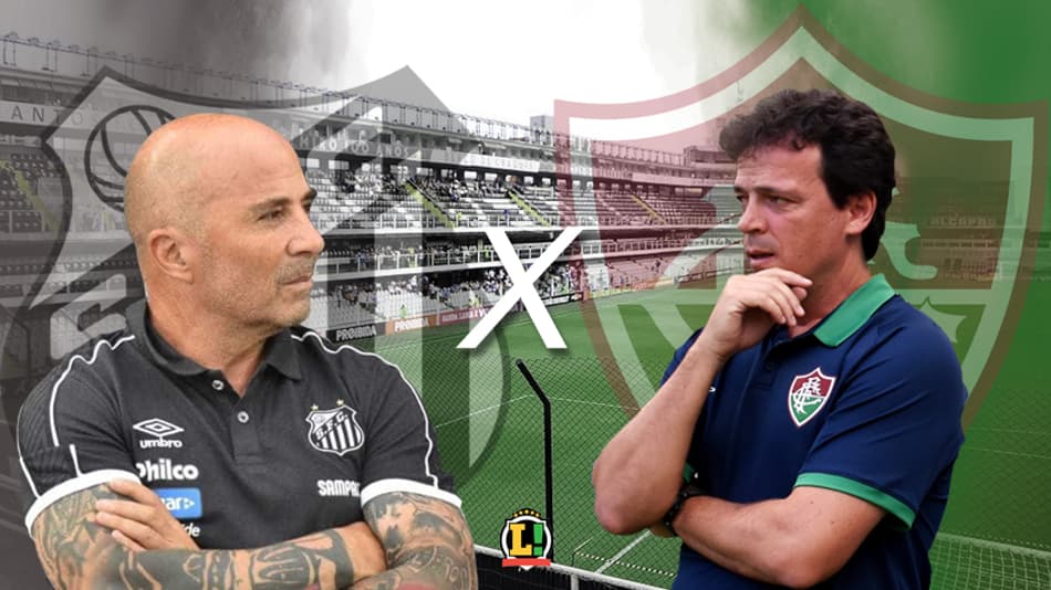 Admirados e renovados: Santos, de Sampaoli, encontra o Flu, de Diniz