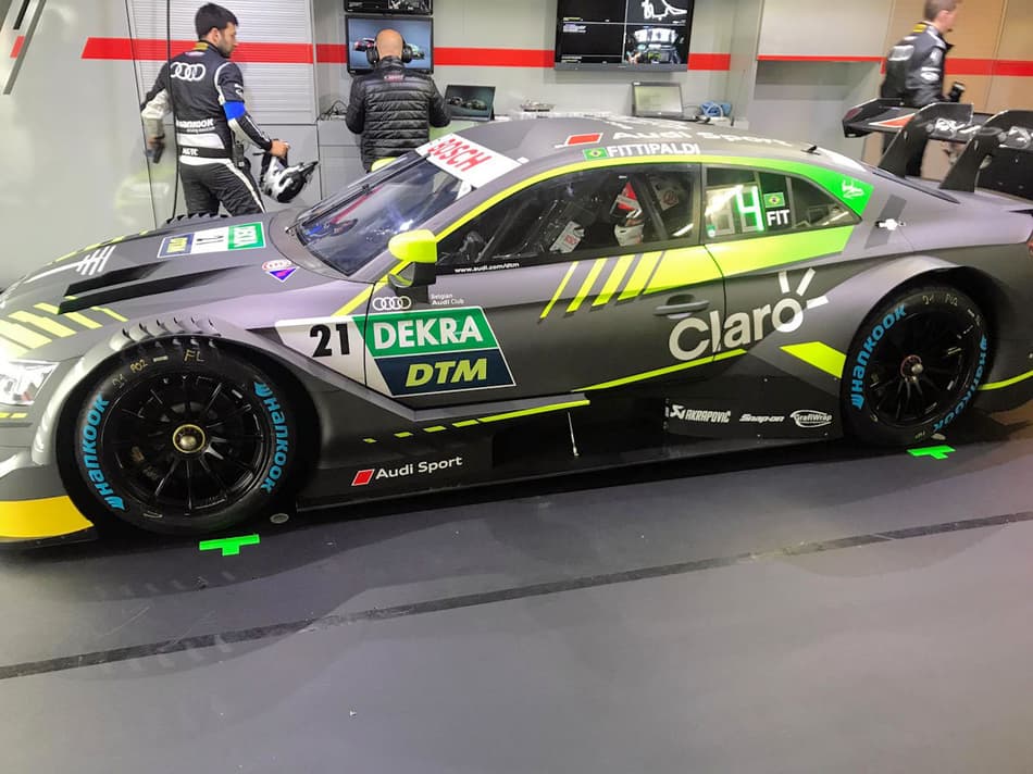 Pietro Fittipaldi vive expectativa da estreia após primeiros treinos no DTM em Hockenheim