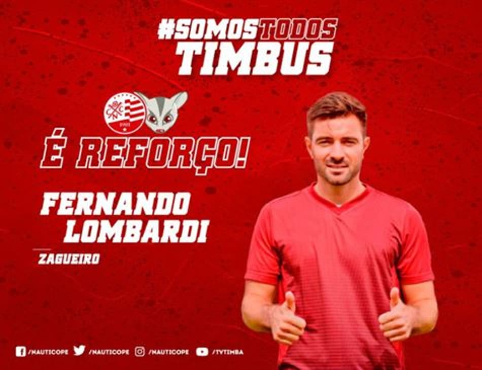 Fernando Lombardi e Jhonnatan chegam para reforçar elenco do Náutico