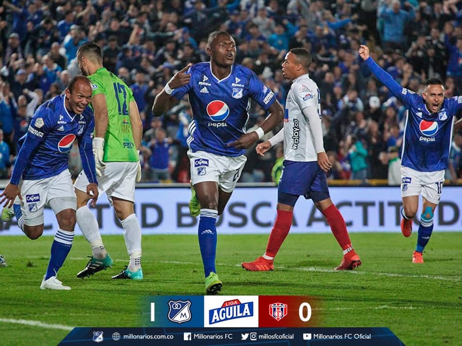 Millonarios e Deportivo Pasto vencem no Quadrangular do Campeonato Colombiano