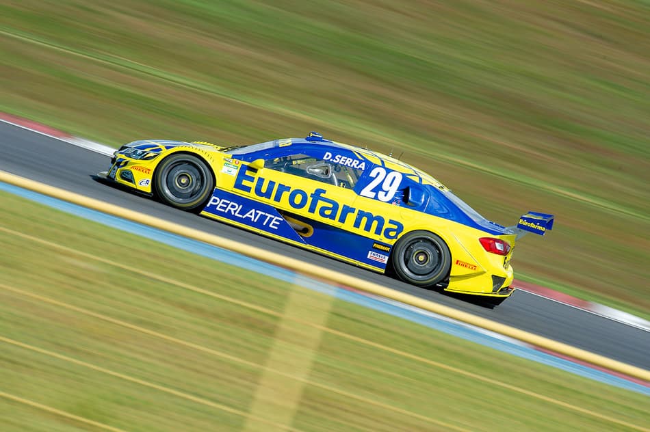 Barrichello vence, mas Serra é o novo líder da Stock Car após etapa de Goiânia; Camilo de ponta a ponta na corrida 1