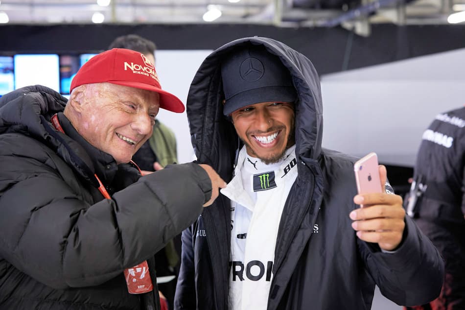 Hamilton: Sem o apoio de Lauda, “não estaria mais” na Mercedes