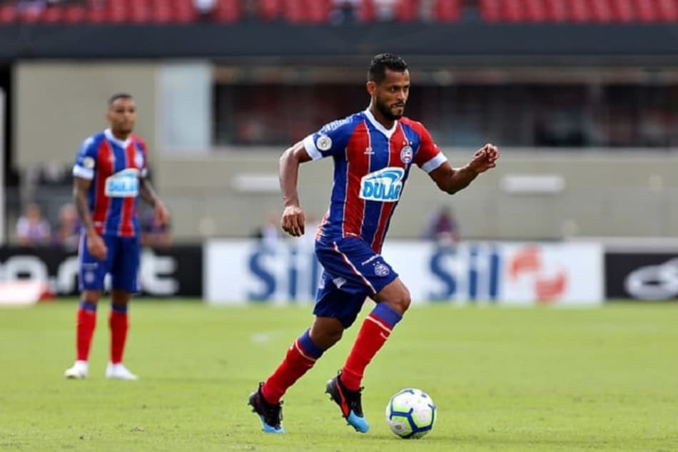 Volante quer que Bahia repita pegada contra o São Paulo na Copa do Brasil