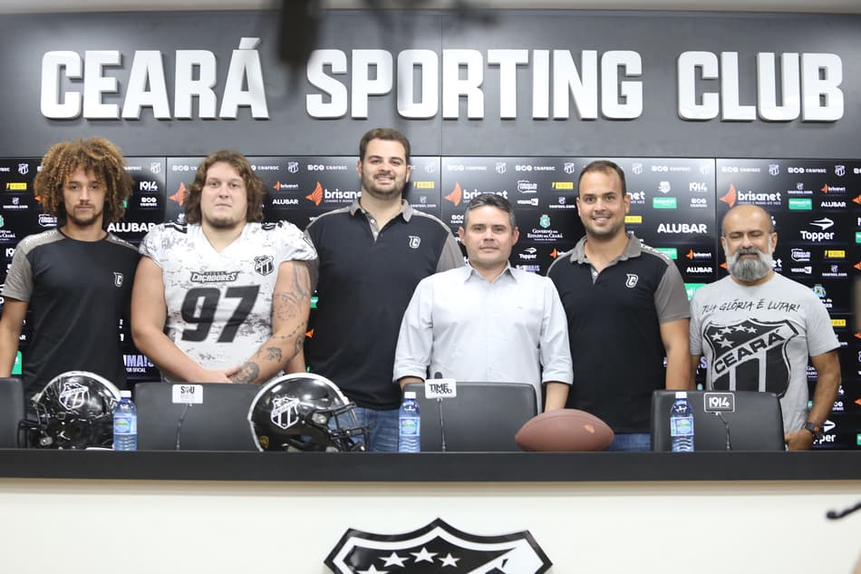 Ceará apresenta equipe de Futebol Americano para disputar Brasileirão da modalidade