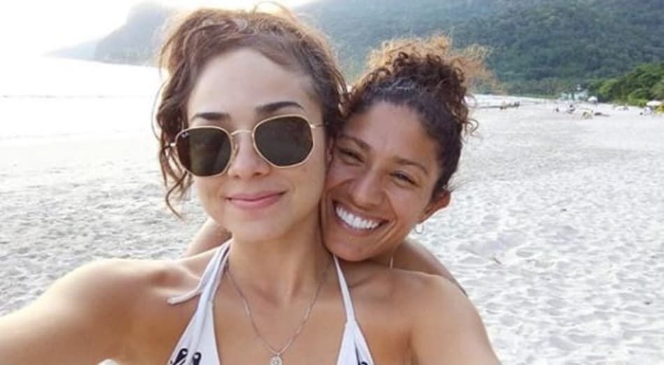 Cristiane e namorada