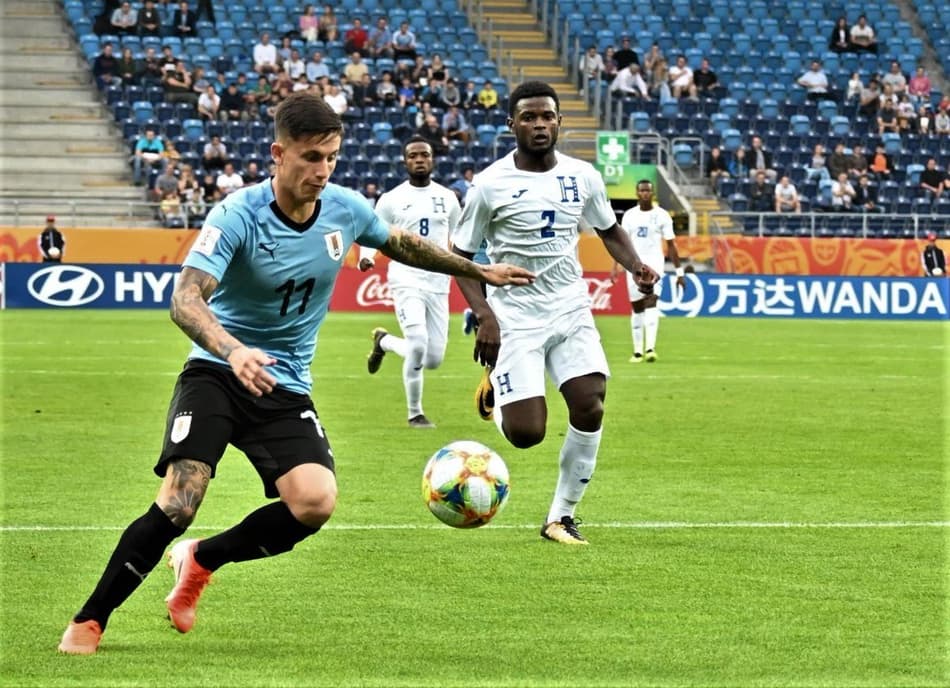 Uruguai bate Honduras e encaminha a vaga na Segunda Fase do Mundial Sub-20