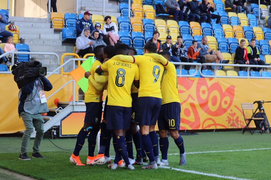 Equador bate México e se aproxima de vaga nas oitavas do Mundial Sub-20