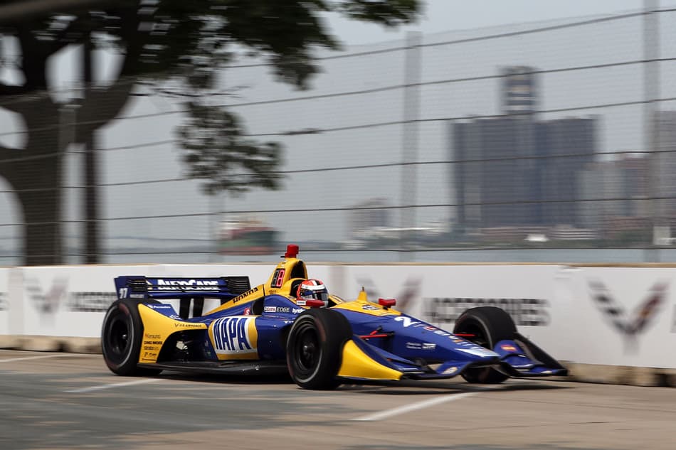 GP de Detroit: Alexander Rossi lidera a sexta-feira em Belle-Isle; brasileiros no fim da tabela