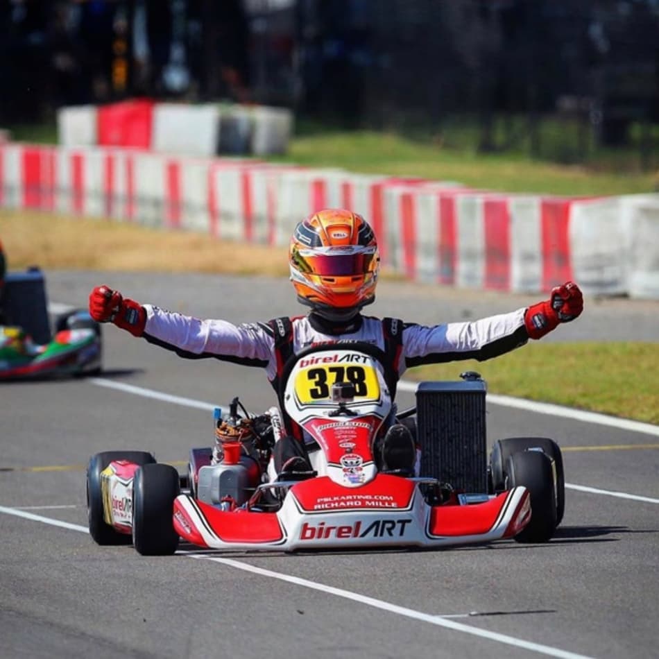 Arthur Leist é campeão nos EUA e conquista vaga para o Mundial Rok de kart na Itália