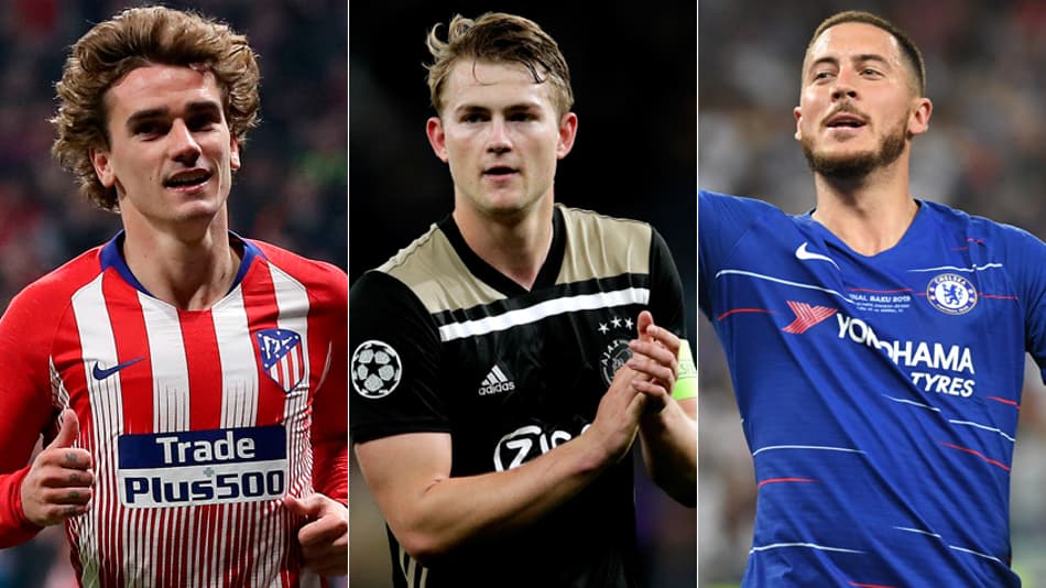 Griezmann, De Ligt, Hazard… o vaivém europeu desta segunda