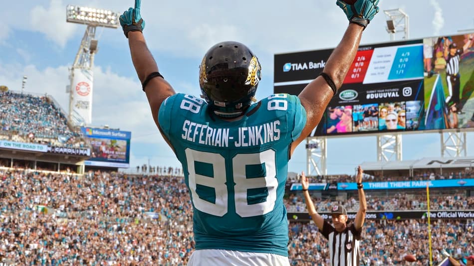 Austin Seferian-Jenkins não será a resposta do Patriots para a Posição de Tight End.