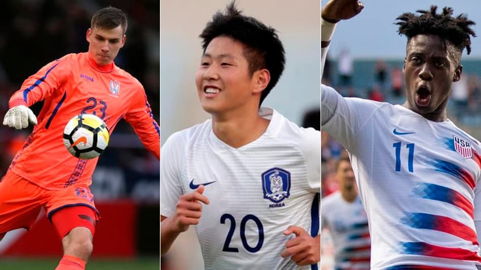 O Mundial sub-20 está nas quartas de final e vários jogadores conseguiram destaque na competição.&nbsp;Lunin, goleiro da Ucrânia,&nbsp;Lee Kangin, meia da Coréia do Sul e Timothy Weah, atacante dos EUA, são exemplos para ficar de olho. O L! mostra os destaques do Mundial sub-20.