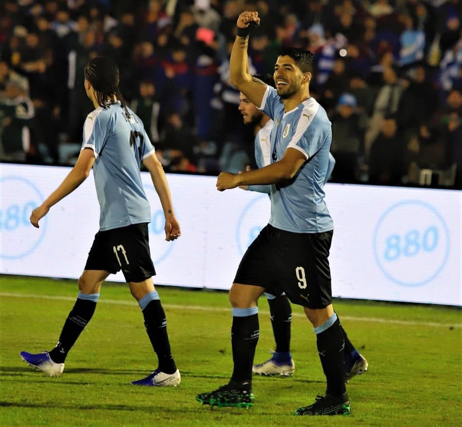 Suárez brilha e Uruguai vence último compromisso antes da Copa América