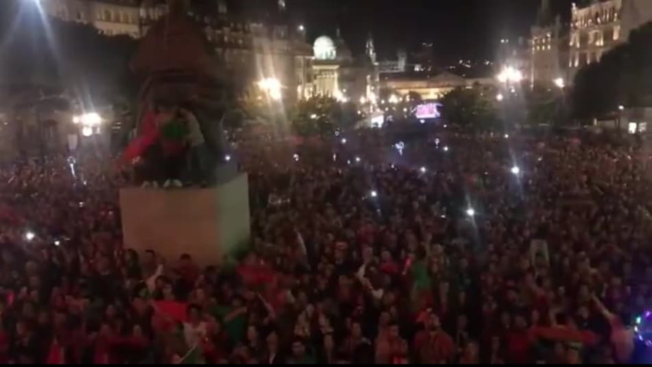 VÍDEO: Torcida lota as ruas para comemorar título de Portugal na Liga das Nações