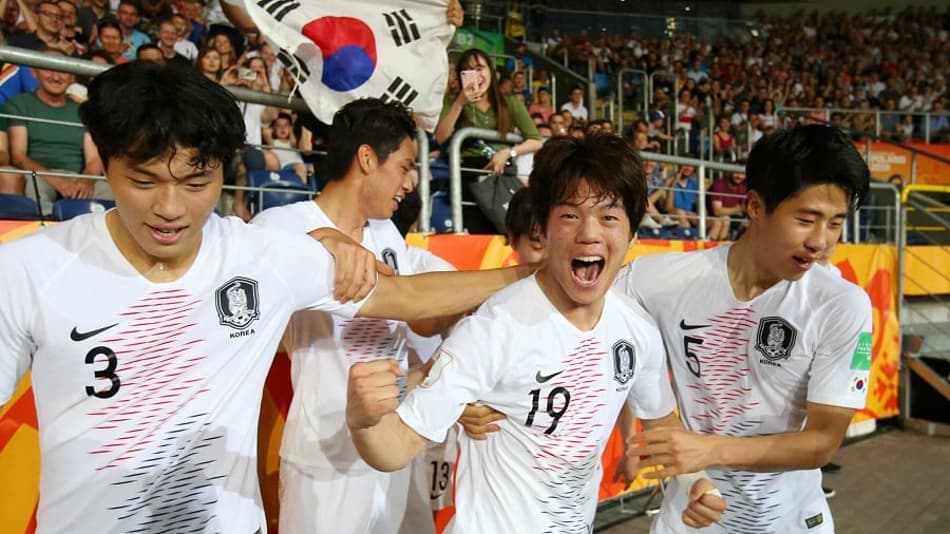 Coreia do Sul vence e fará final do Mundial sub-20 contra a Ucrânia