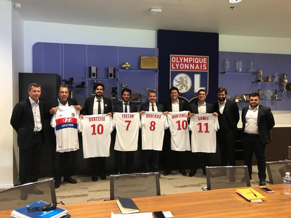 Evento marca parceria inédita entre Lyon e Resende-RJ na Pelé Academia