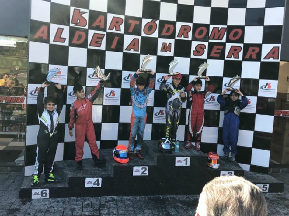 Em passagem pelo Brasil, Enzo Vidmontiene conquista pódio na Copa Aldeia