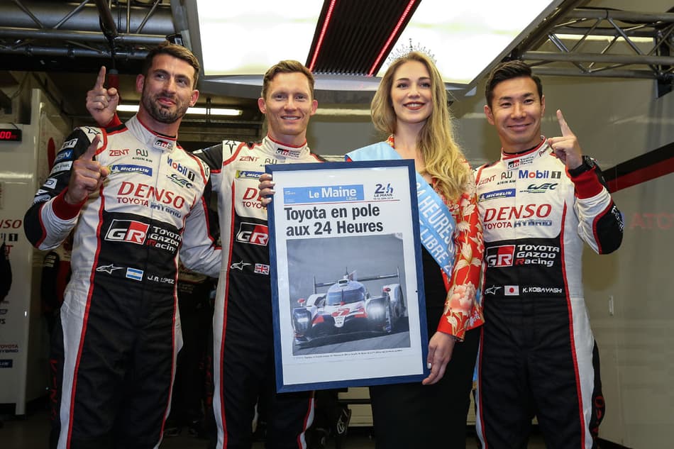 Toyota garante dobradinha no grid de largada para a 87ª edição das 24 Horas de Le Mans