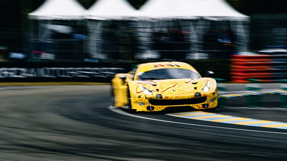 Rodrigo Baptista larga na quarta colocação na classe GTE-Am nas 24 Horas de Le Mans