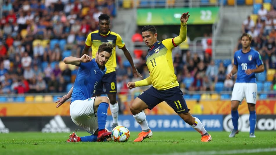 Itália x Equador - Sub-20