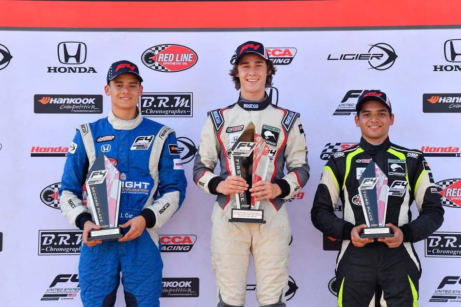 Arthur Leist domina prova em Pittsburgh e conquista vitória na F4 Americana
