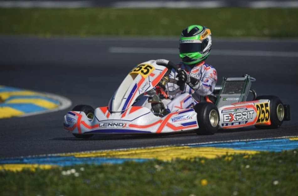 Vice-campeão brasileiro de kart, Matheus Ferreira faz sua estreia em etapa noturna do WSK Euro